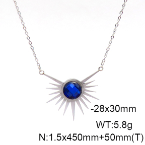 Stainless Steel Necklace  6N4003937ablb-908
