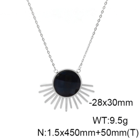 Stainless Steel Necklace  6N4003943ablb-908