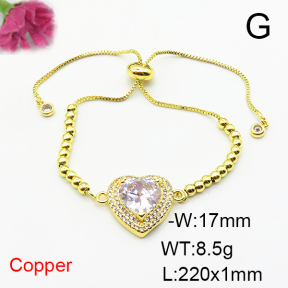 Fashion Copper Bracelet  F6B406051vbpb-L017