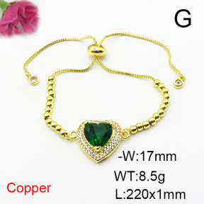 Fashion Copper Bracelet  F6B406053vbpb-L017