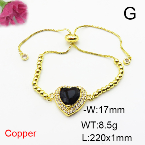Fashion Copper Bracelet  F6B406054vbpb-L017