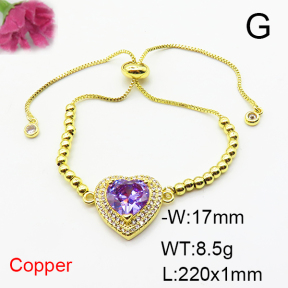 Fashion Copper Bracelet  F6B406055vbpb-L017