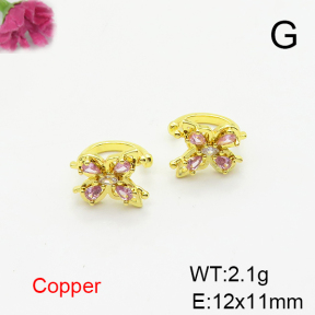 Fashion Copper Earrings  F6E404623ablb-L017