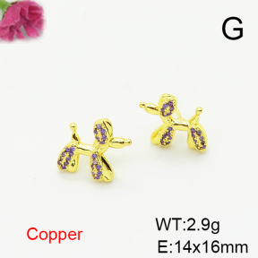 Fashion Copper Earrings  F6E404628vbnb-L017