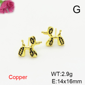 Fashion Copper Earrings  F6E404629vbnb-L017