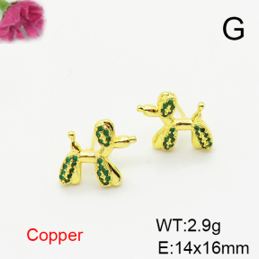 Fashion Copper Earrings  F6E404630vbnb-L017