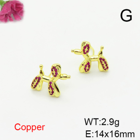 Fashion Copper Earrings  F6E404631vbnb-L017