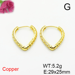 Fashion Copper Earrings  F6E404634bbov-L017