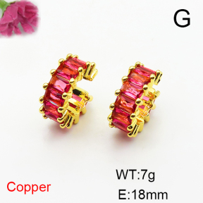 Fashion Copper Earrings  F6E404640bhva-L017