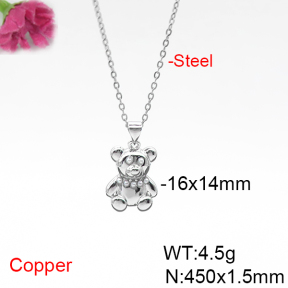 Fashion Copper Necklace  F6N405756avja-L017