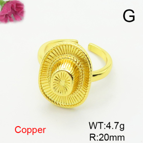 Fashion Copper Ring  F6R200052aajl-L017