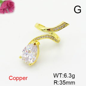Fashion Copper Ring  F6R401432vbnb-L017