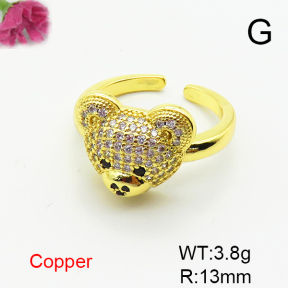 Fashion Copper Ring  F6R401435vbnb-L017