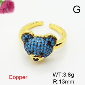 Fashion Copper Ring  F6R401436vbnb-L017