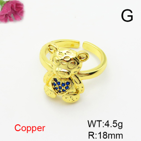 Fashion Copper Ring  F6R401441ablb-L017