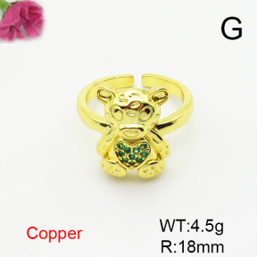 Fashion Copper Ring  F6R401447ablb-L017