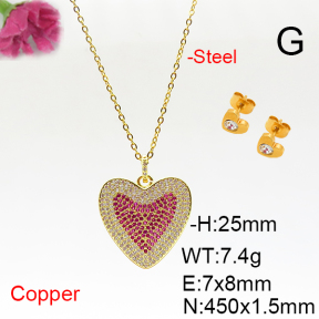 Fashion Copper Sets  F6S005695vbnb-L017