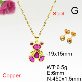 Fashion Copper Sets  F6S005700ablb-L017