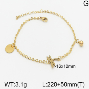 Stainless Steel Anklets  5A9000681vbll-610