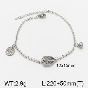 Stainless Steel Anklets  5A9000687ablb-610