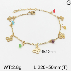 Stainless Steel Anklets  5A9000696vbmb-610