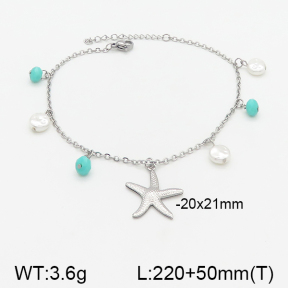 Stainless Steel Anklets  5A9000697vbmb-610