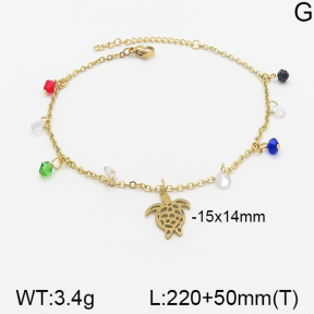 Stainless Steel Anklets  5A9000702vbmb-610