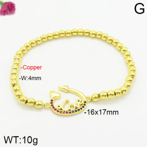 Fashion Copper Bracelet  F2B401376ahjb-J128