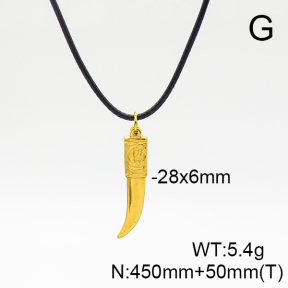 Stainless Steel Necklace  6N5000019vbmb-908
