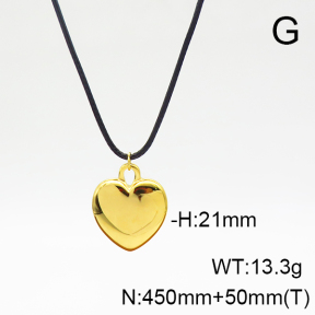 Stainless Steel Necklace  6N5000029vbnb-908