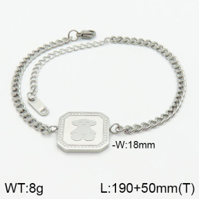 SS Bear Bracelets  TB2000336vbll-434