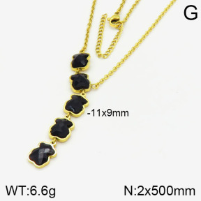 SS Bear Necklaces  TN2000356bhia-659