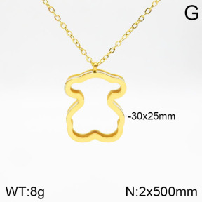 SS Bear Necklaces  TN2000359vhha-659