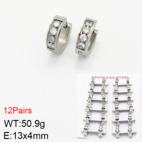 Stainless Steel Earrings  2E4002147bnib-387