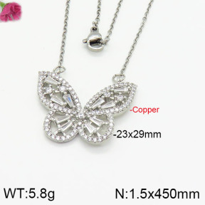 Fashion Copper Necklace  F2N400496bbml-J71