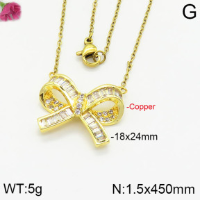 Fashion Copper Necklace  F2N400499bbml-J71