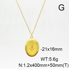 Stainless Steel Necklace  6N2003739vbpb-908