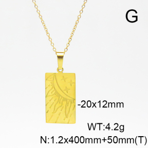 Stainless Steel Necklace  6N2003747vbpb-908
