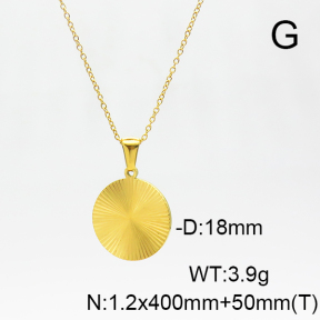 Stainless Steel Necklace  6N2003749vbnl-908