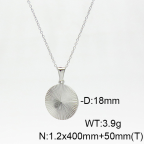 Stainless Steel Necklace  6N2003750bbml-908