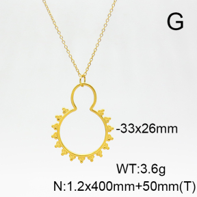 Stainless Steel Necklace  6N2003759ablb-908
