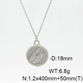 Stainless Steel Necklace  6N2003762vbnb-908