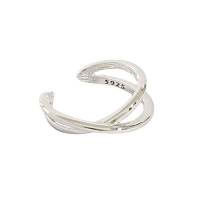 925 Silver Earrings  (1pc)  WT:0.8g  4.75*10.4mm  JE3937bhhj-Y18