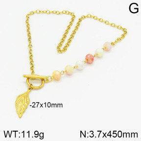 Stainless Steel Necklace  2N4001687bbov-434