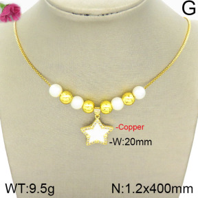 Fashion Copper Necklace  F2N300085vbnl-J158