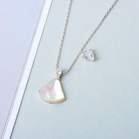 925 Silver Necklace  WT:3.83g  N:395+45mm
P:13.5mm  JN4014ajvb-Y20