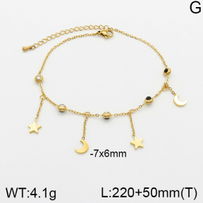 Stainless Steel Anklets  5A9000708vhha-669