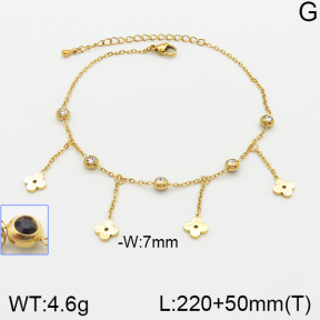 Stainless Steel Anklets  5A9000709vhha-669