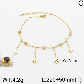 Stainless Steel Anklets  5A9000711vhha-669