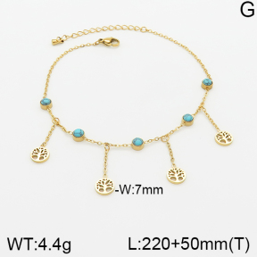 Stainless Steel Anklets  5A9000714vhha-669